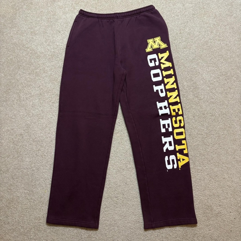 Minnesota Golden Gophers Sweatpants Mens Medium Red‎ NCAA Basketball JanSport
